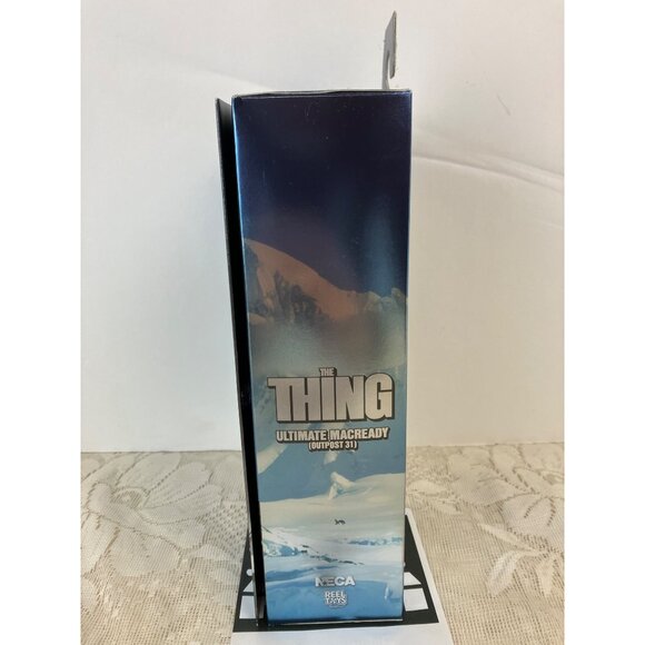 NECA The Thing Ultimate MacReady Action Figure Outpost 31 New With Box Defects - Picture 2 of 16